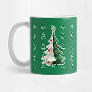 Christmas Tree Cake Mug